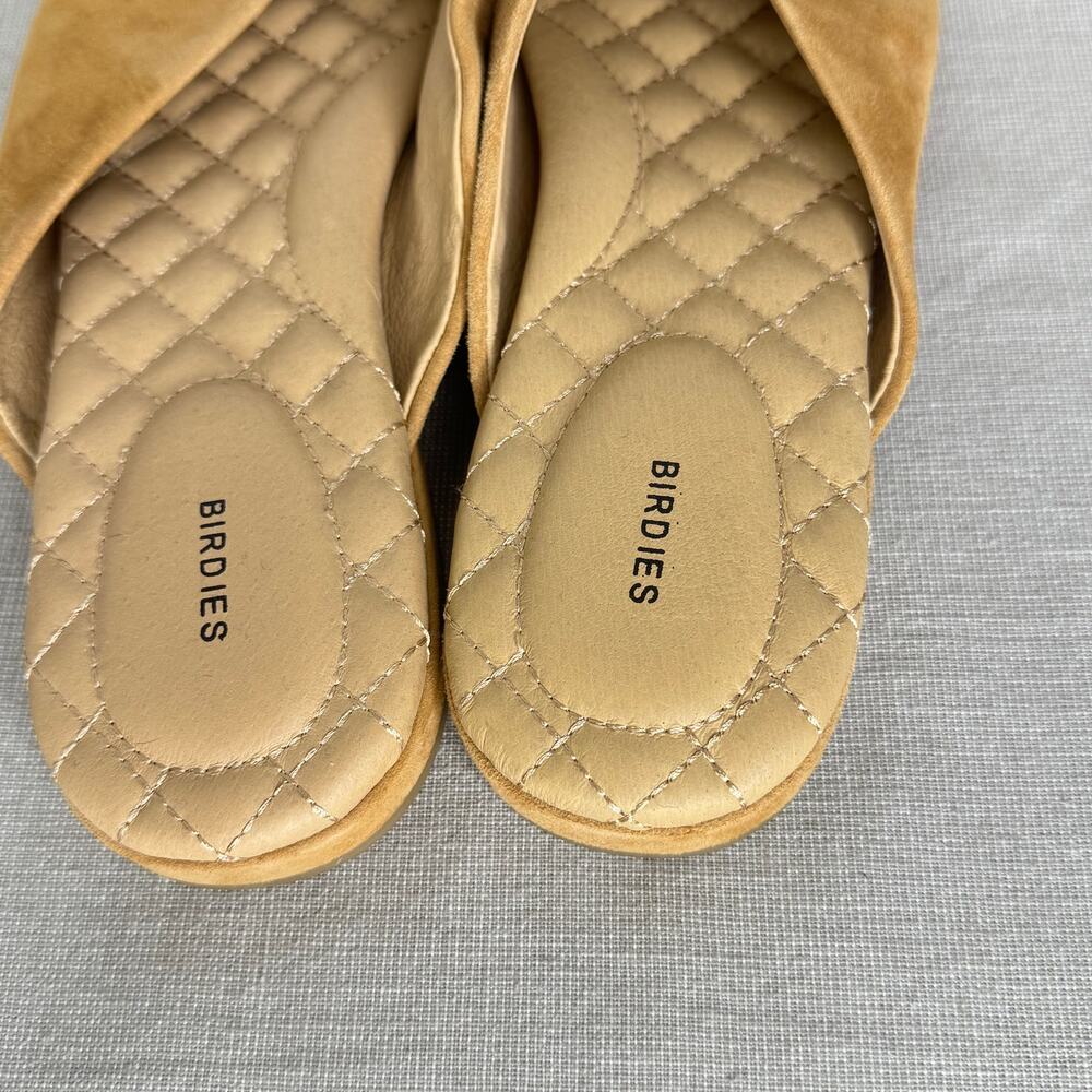 Birdies The Swan Suede Slide Pointed Toe Mule - Picture 4 of 9